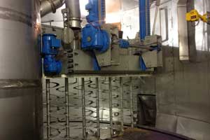 Unloaded germination unit